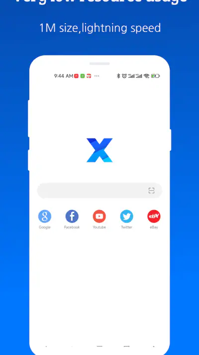 X Browser -Light & Super fast screenshot 1