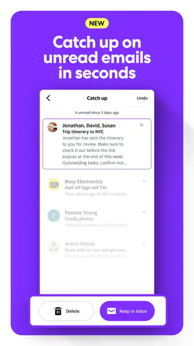 Yahoo Mail screenshot 1