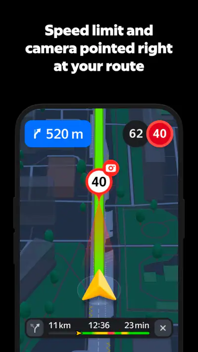 Yandex Navigator screenshot 1