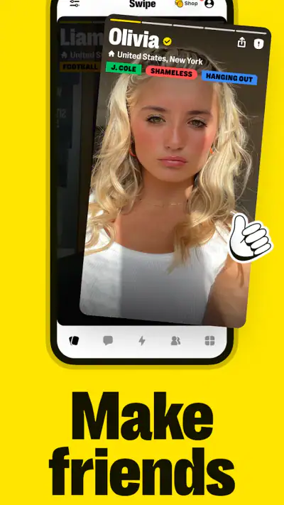 Yubo: Make friends & chat now screenshot 1