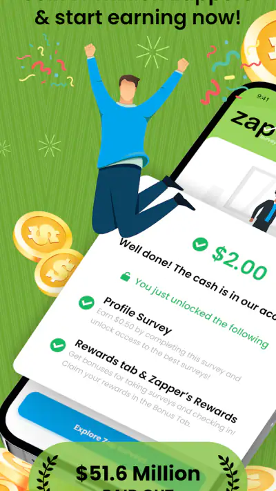 Zap Surveys: Earn Easy Money screenshot 1