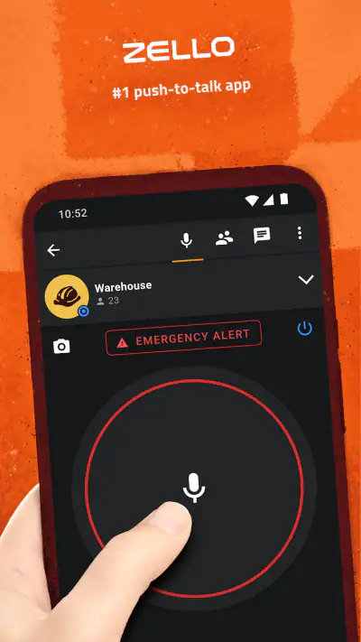 Zello PTT Walkie Talkie screenshot 1