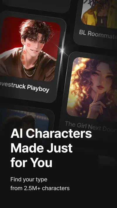 zeta — AI Chat, Live Stories screenshot 1
