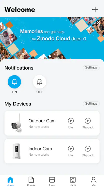 Zmodo screenshot 1
