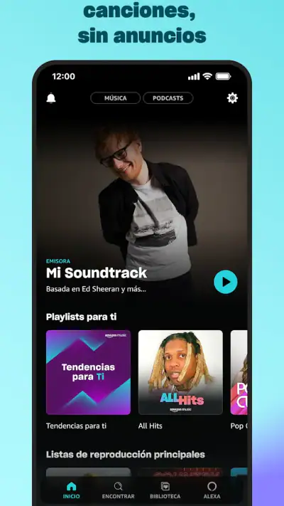 Amazon Music: Escucha Podcasts screenshot 1