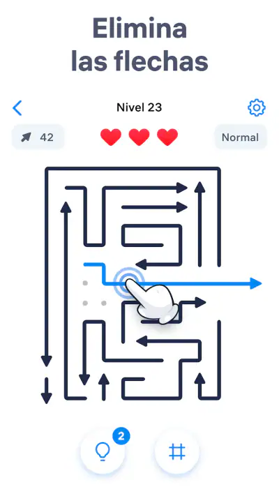 Arrow Puzzle - Rompecabezas screenshot 1