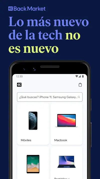 Back Market, compra online screenshot 1