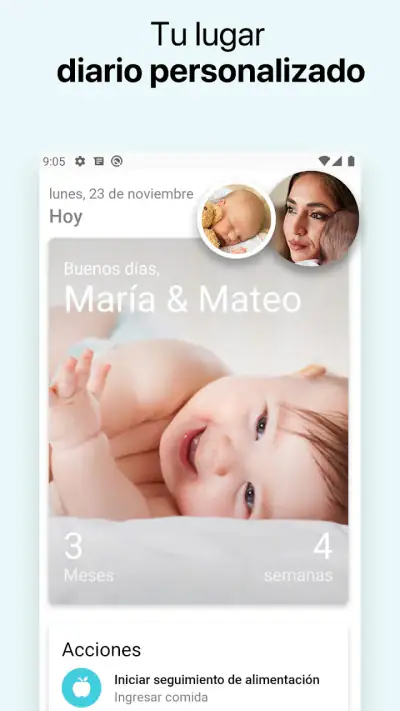 Bebé + | Sigue su crecimiento screenshot 1