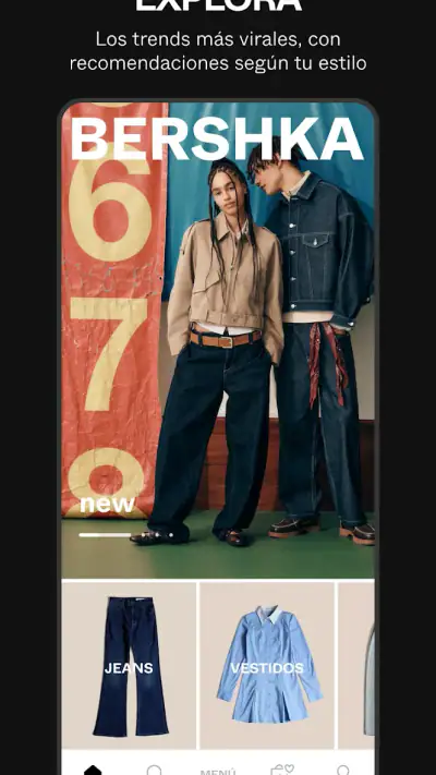 BERSHKA: Moda y tendencias screenshot 1