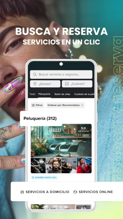 Booksy para clientes screenshot 1