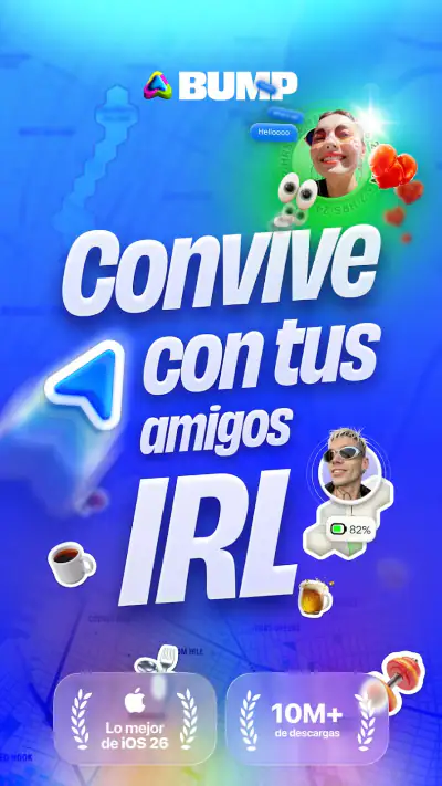 Bump - mapa para amigos screenshot 1