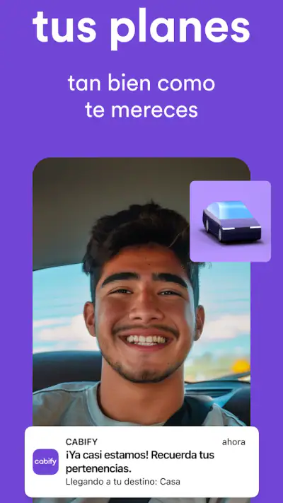 Cabify: Coches, taxi y más screenshot 1