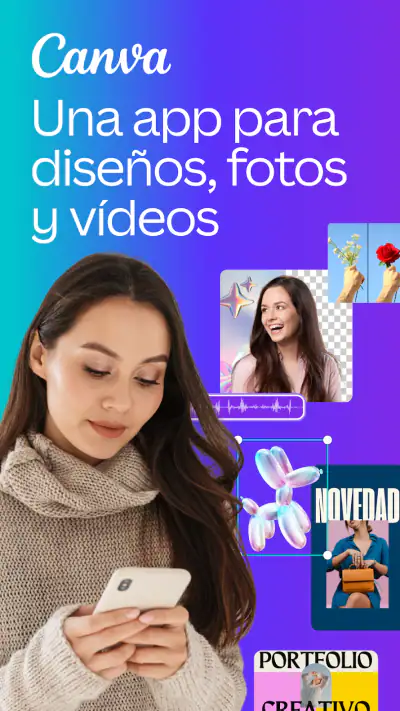 Canva: Diseño IA, foto y vídeo screenshot 1