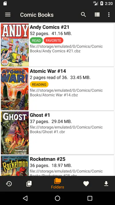 CDisplayEx Comic Reader Lite screenshot 1