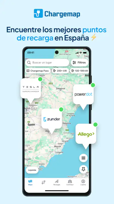 Chargemap - Puntos de recarga screenshot 1