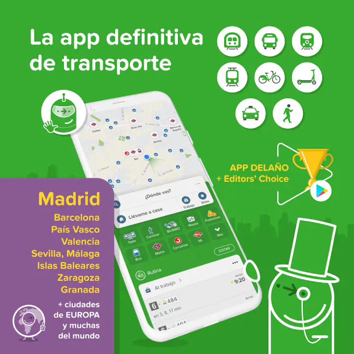 Citymapper: Tren, Bus y Metro screenshot 1