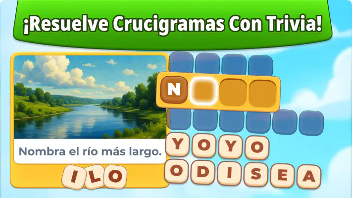 Cross World: Quiz y Crucigrama screenshot 1