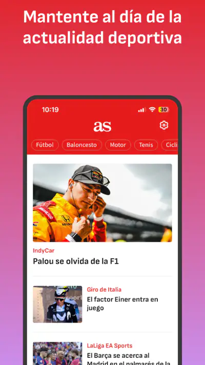 Diario AS: Resultados en vivo screenshot 1