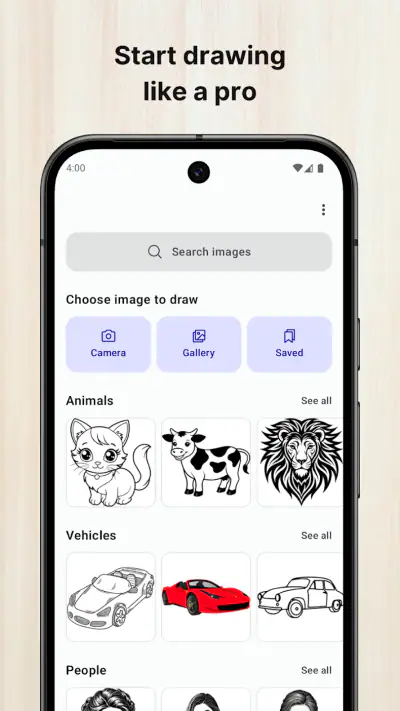 Dibujo AR: Trazar y dibujar screenshot 1