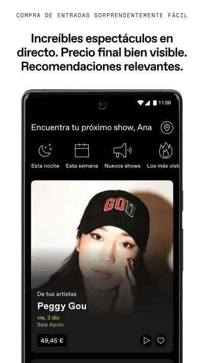 DICE: Eventos en directo screenshot 1