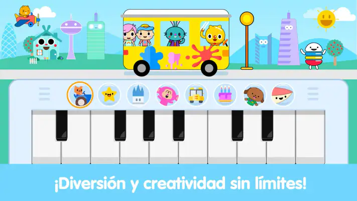 Diversión con piano para niños screenshot 1