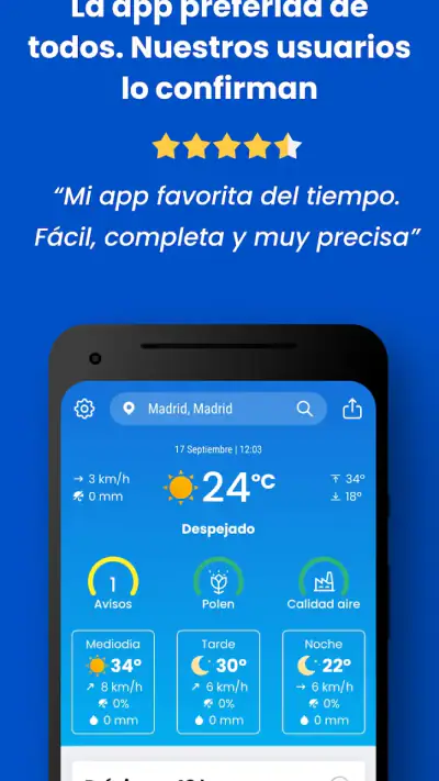 Eltiempo.es: El Tiempo 14 días screenshot 1