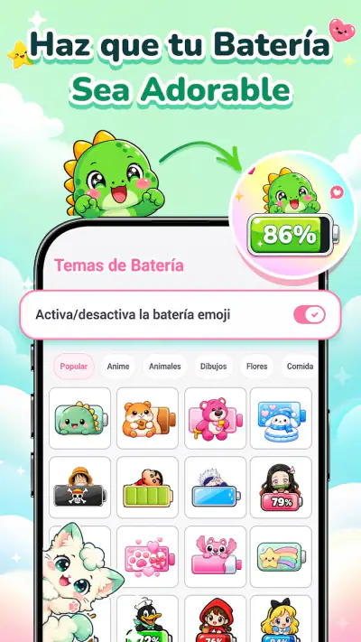 Emoji Battery: Status Bar Icon screenshot 1