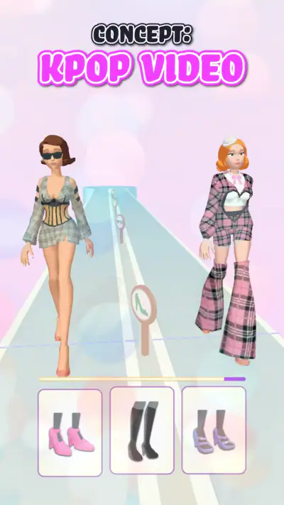 Fashion Battle juego de vestir screenshot 1