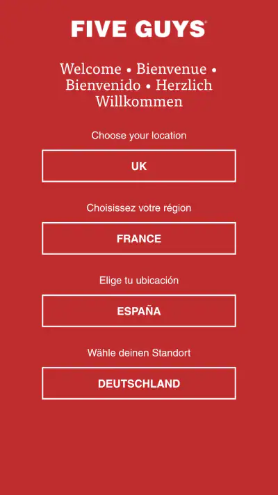Five Guys screenshot 1