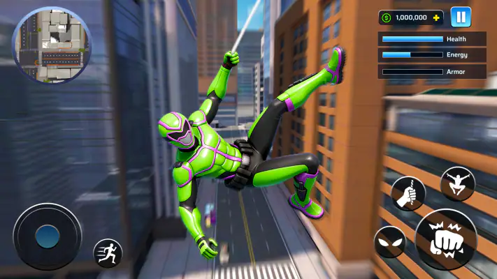 Flying Warrior: City Legends screenshot 1