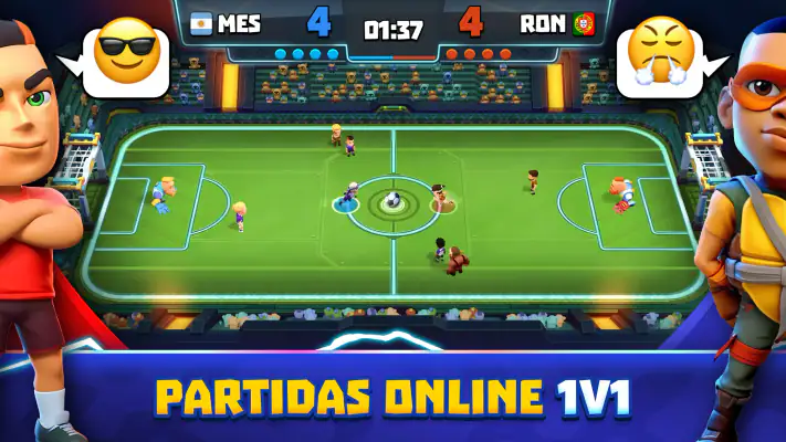 Goal Battle - Juegos de Fútbol screenshot 1
