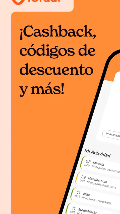 iGraal: Cashback y Cupones screenshot 1