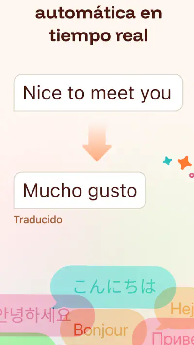 Intent - Traduce tus chats screenshot 1