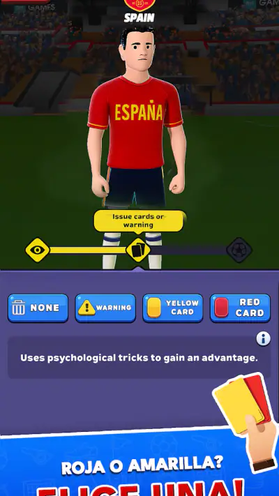 Simulador Árbitro Fútbol 3D screenshot 1