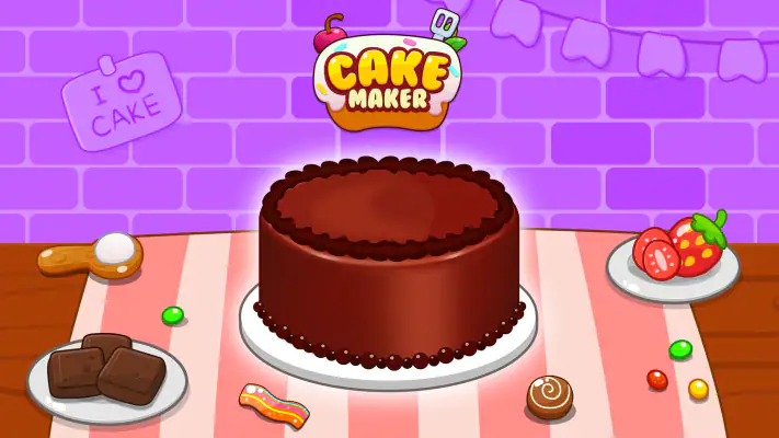 Juegos de pasteles decoración screenshot 1