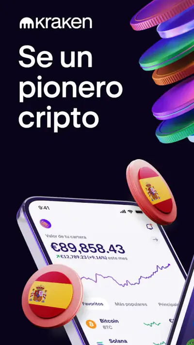 Kraken: Bitcoin, ETH y Crypto screenshot 1