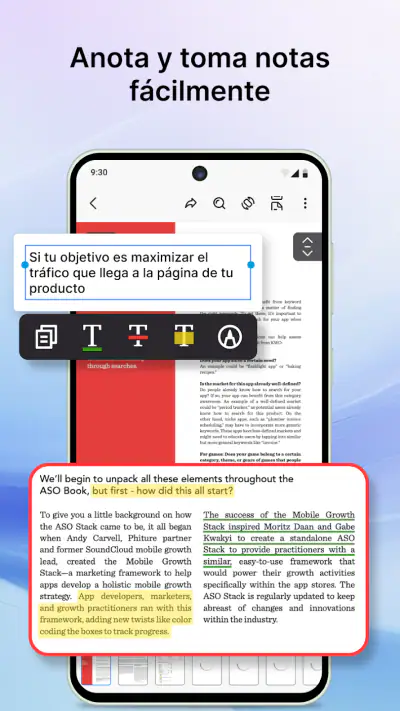 Lector y Visor de PDF screenshot 1