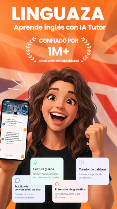Linguza: Tutor de Inglés IA screenshot 1
