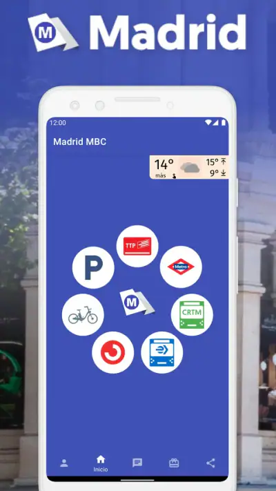 Transporte Bus Madrid MBC screenshot 1