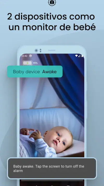 Monitor de Bebé Saby. 3G video screenshot 1