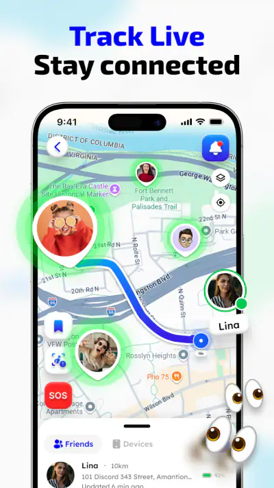 Phone Tracker & GPS Locator screenshot 1