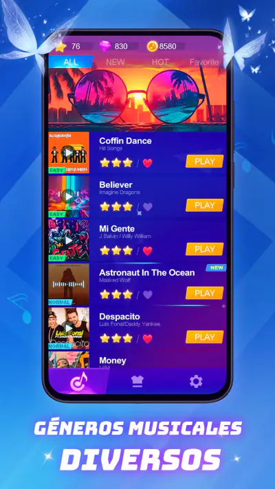 Piano Beat: Music Game screenshot 1