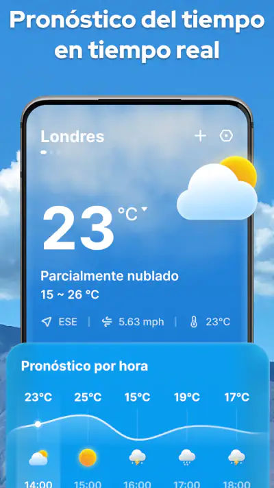 Previsión del tiempo con radar screenshot 1
