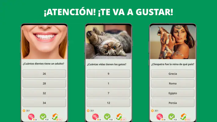 QuizzLand quiz de conocimiento screenshot 1