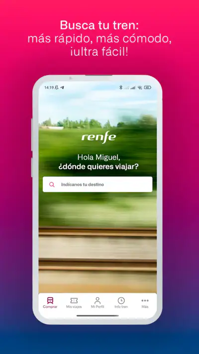 Renfe screenshot 1