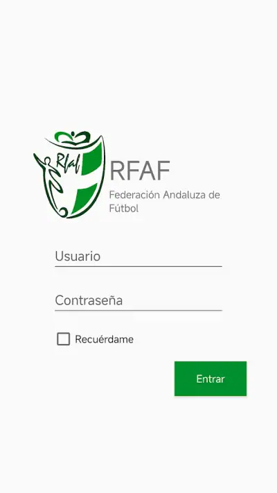 RFAF Intranet screenshot 1