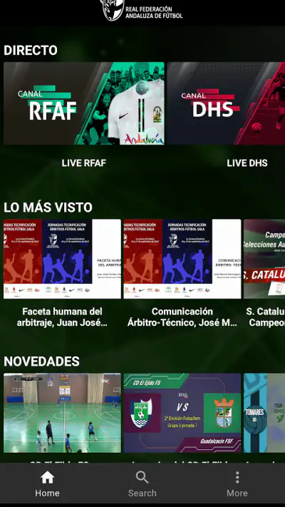 RFAF TV screenshot 1