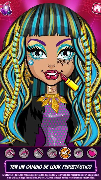 Salón de belleza Monster High™ screenshot 1