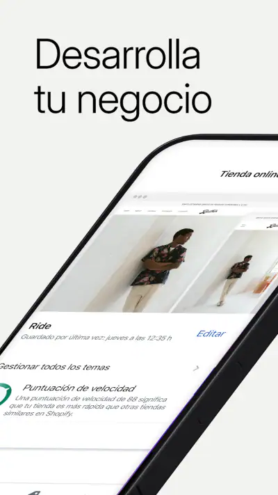 Shopify, tu tienda online screenshot 1