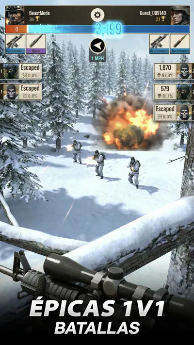 Sniper Battle: 3D War Shooter screenshot 1